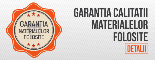 Garantia calitatii materialelor folosite Garantia calitatii materialelor folosite